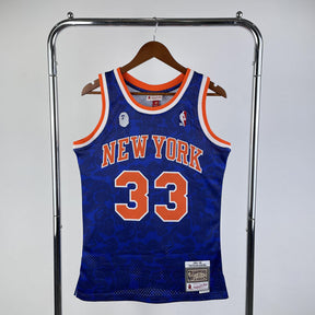 Regata NBA BAPE x New York Knicks Mitchell & Ness Azul