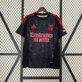 Camisa Benfica Away 2024/25 - Adidas Torcedor Masculina - Preta/Vermelha