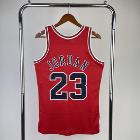 Regata Chicago Bulls Retrô Mitchell & Ness 1997/1998 Michael Jordan Vermelha