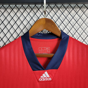 Camisa Bayern de Munique Edição Especial 2023/24 - Adidas Torcedor Masculina - Vermelha/Azul