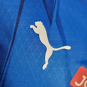 Camisa Al-Hilal Home 2023/24 - Puma Jogador Masculina - Azul/Branca