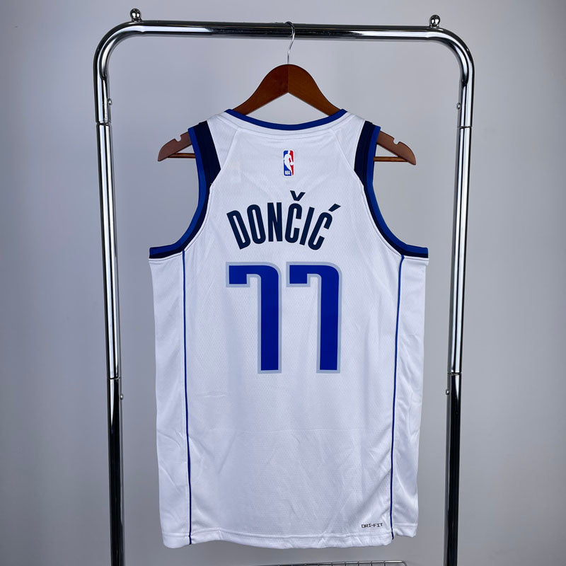 Regata NBA Dallas Mavericks Association Edition 23/24 Luka Doncic Branca