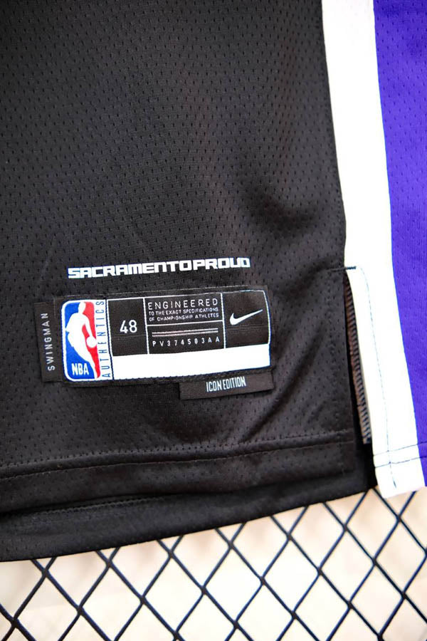 Regata NBA Sacramento Kings Icon Edition 23/24 De'Aaron Fox