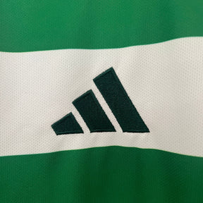 Camisa Celtics Home 2024/25 - Adidas Torcedor Masculina - Verde/Branca