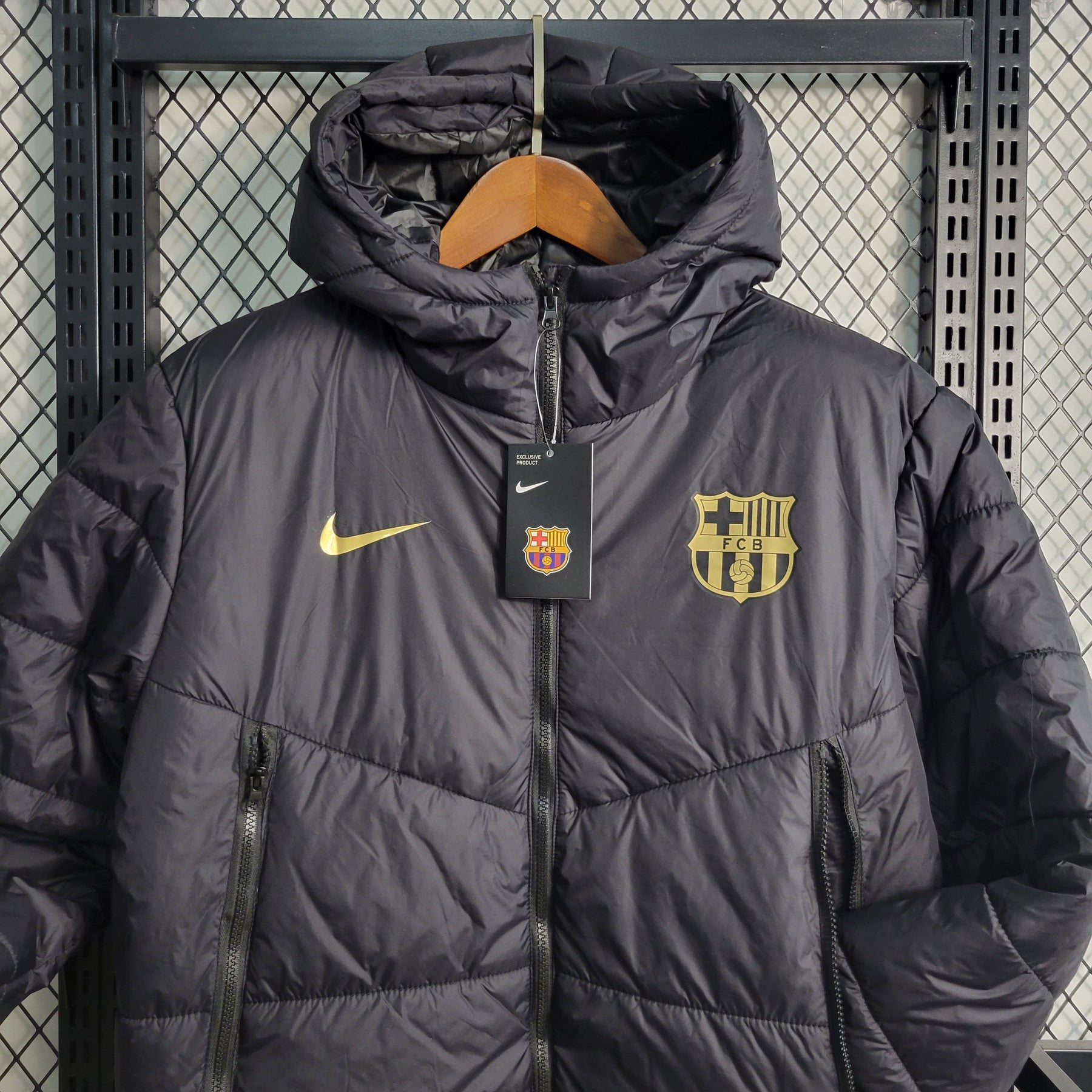 Bobojaco Barcelona 2023/24 - Nike - Preta/Dourada