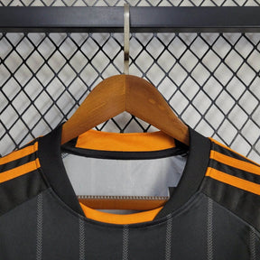 Camisa Chelsea Away 2010/11 - Adidas Retrô Masculina - Preta/Laranja