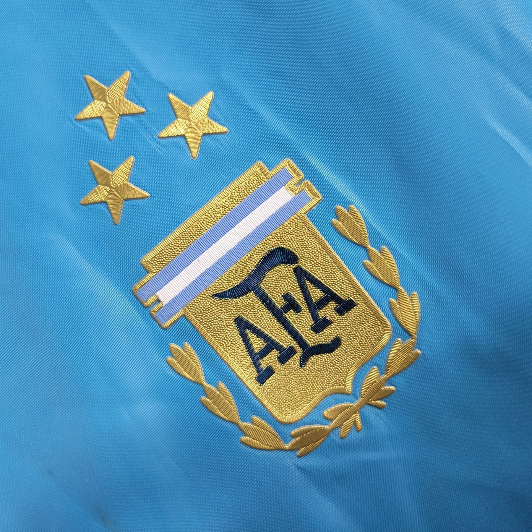 Jaqueta Corta Vento Argentina 2023/24 - Adidas - Azul