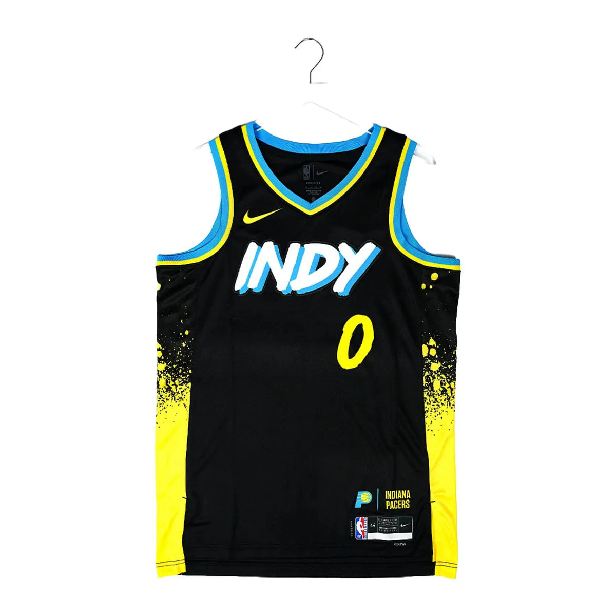 Regata NBA Indiana Pacers Nike City Edition Swingman Jersey 23/24 Preta