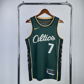 Regata NBA Boston Celtics City Edition 22/23 Jaylen Brown Verde