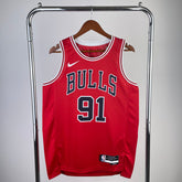 Regata NBA Chicago Bulls Icon Edition Dennis Rodman Vermelha