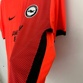 Camisa Brighton Away 2022/23 - Nike Torcedor Masculina - Vermelha/Preta