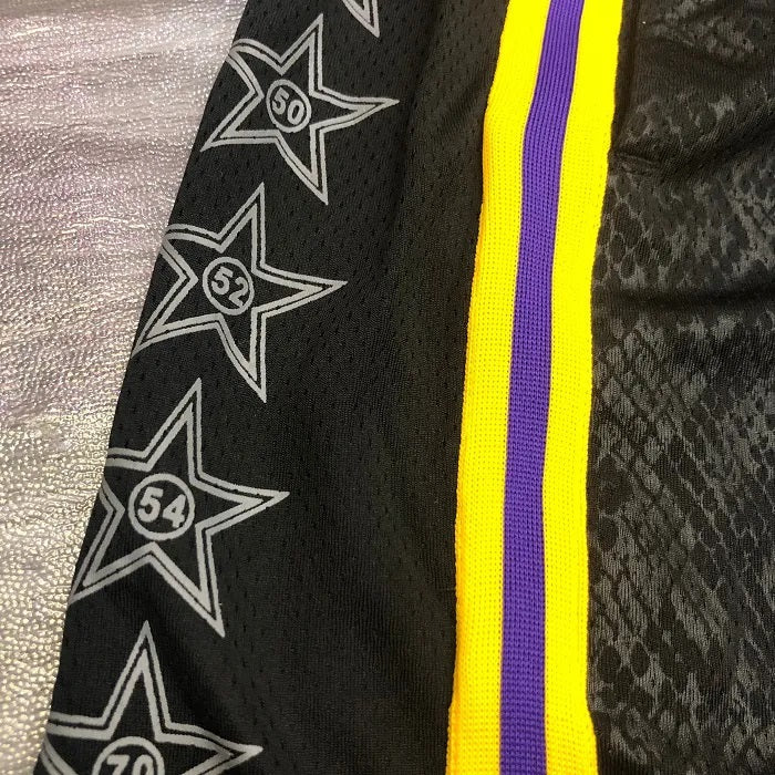 Short NBA Los Angeles Lakers Black Mamba Preto