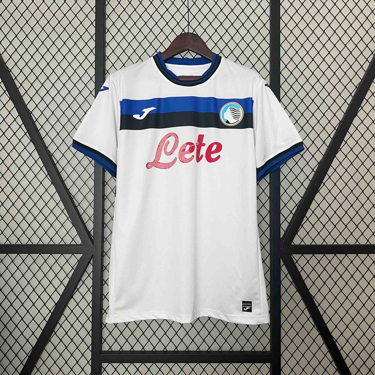 Camisa Atalanta Away 2024/25 - Joma Torcedor Masculina - Branca/Azul