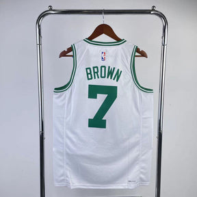 Regata NBA Boston Celtics Association Edition 23/24 Jaylen Brown Branca