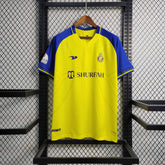 Camisa Al-Nassr Home 2022/23 - Duneus Torcedor Masculina - Amarela/Azul