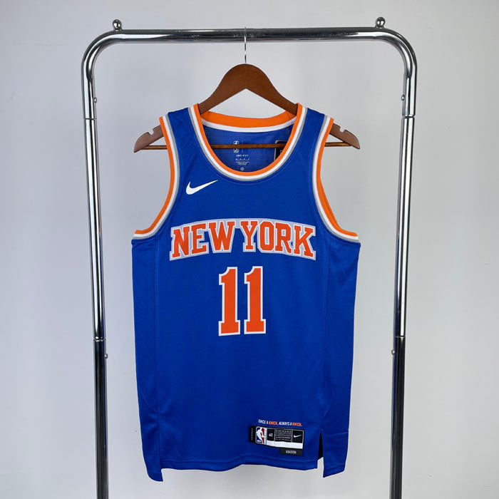 Regata NBA New York Knicks Icon Edition 23/24 Jalen Brunson Azul