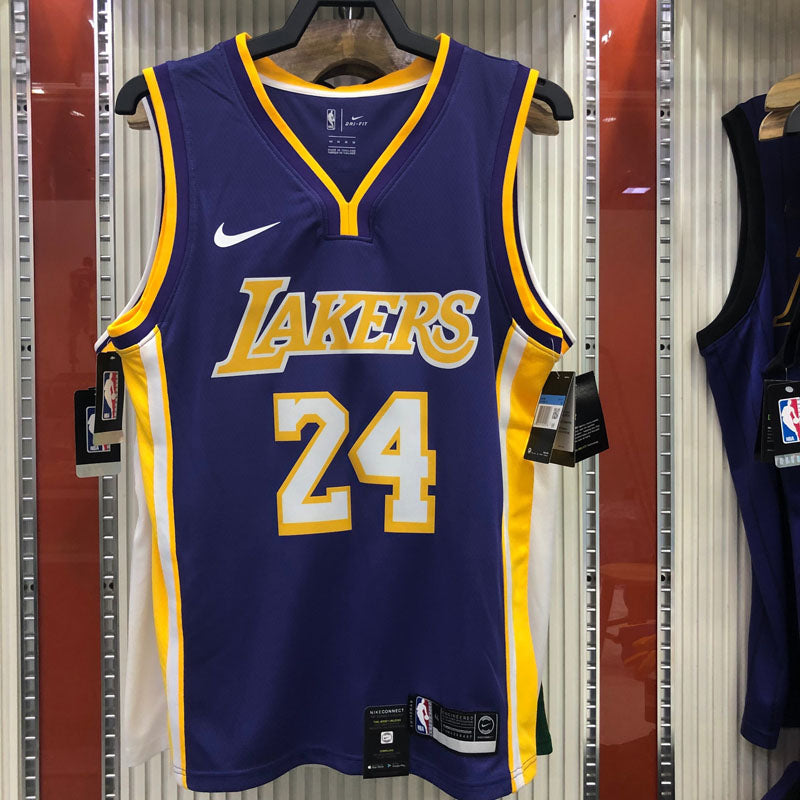 Regata NBA Los Angeles Lakers Kobe Bryant 24 Roxa