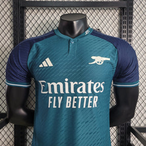 Camisa Arsenal Third 2023/24 - Adidas Jogador Masculina - Verde/Azul