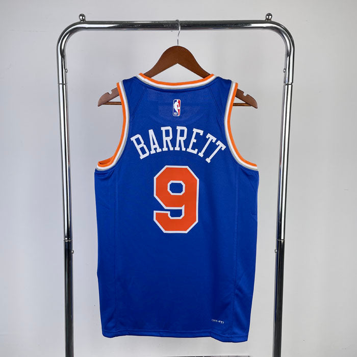 Regata NBA New York Knicks Icon Edition 23/24 RJ Barrett Azul