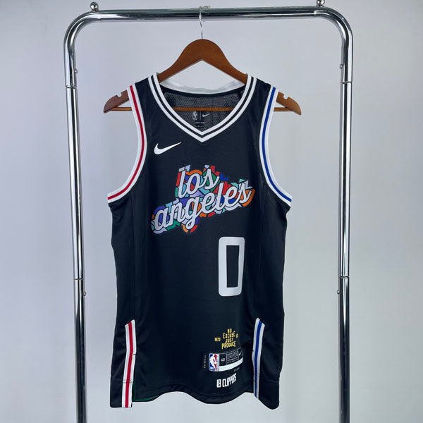 Regata NBA Los Angeles Clippers City Edition 22/23 Russell Westbrook Preta