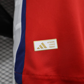 Camisa Arsenal Home 2024/25 - Adidas Jogador Masculina - Vermelha/Branca