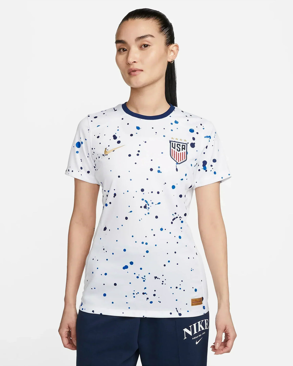 Camisa Estados Unidos Home 23/24 s/n° Torcedor Nike Feminina