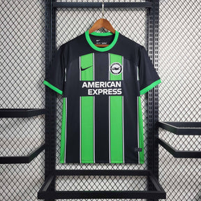 Camisa Brighton Away 2023/24 - Nike Torcedor Masculina - Preta/Verde