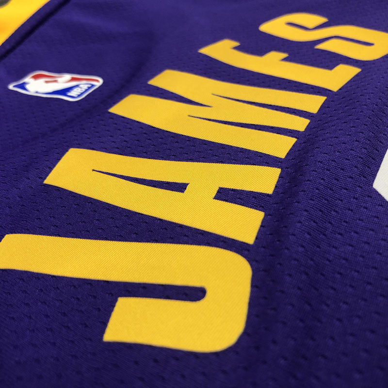 Regata NBA Los Angeles Lakers Statement 20/21 LeBron James 6 Roxa