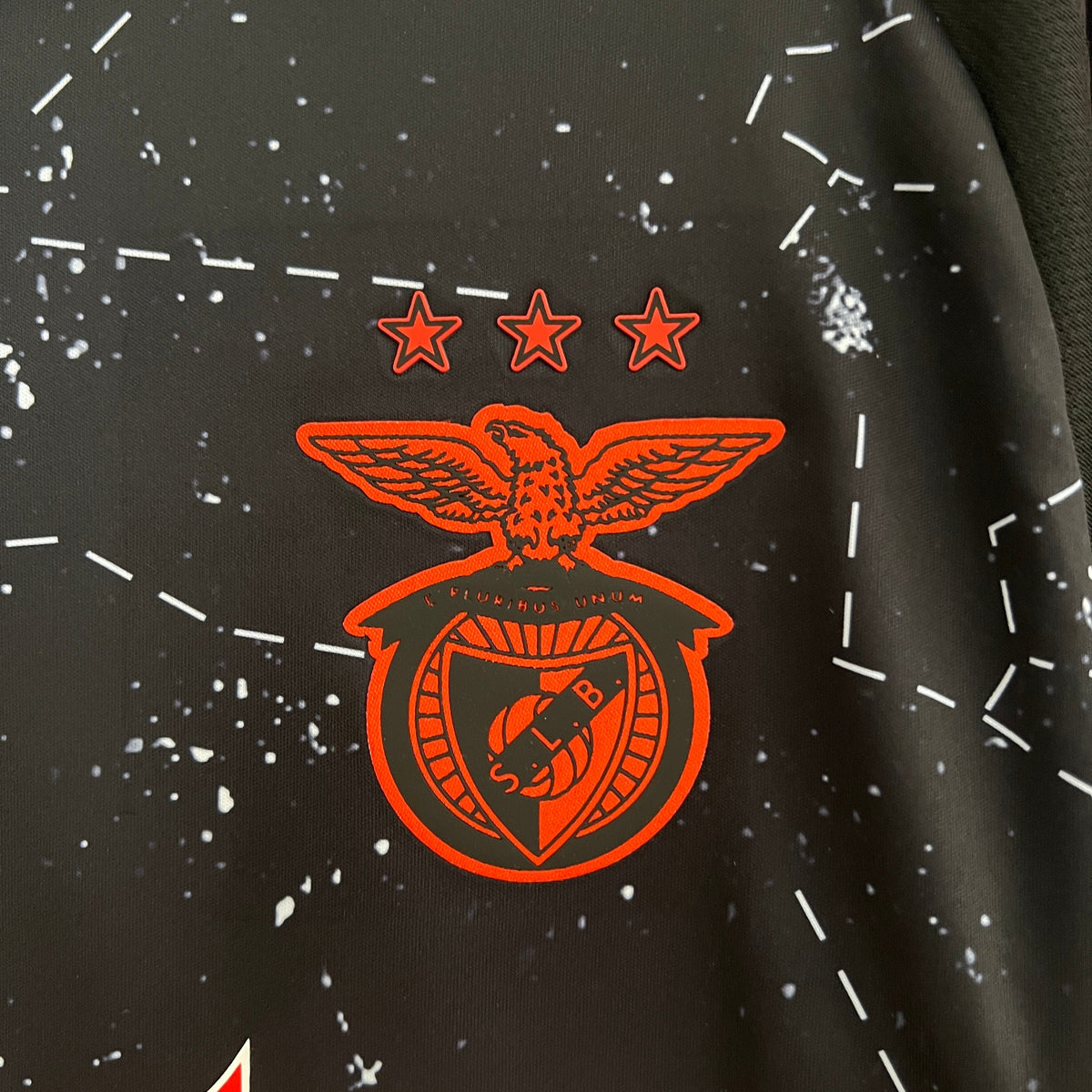 Camisa Benfica Away 2024/25 - Adidas Torcedor Masculina - Preta/Vermelha