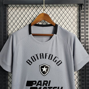 Camisa Botafogo Goleiro 2022/23 - Torcedor Masculina - Cinza/Preta