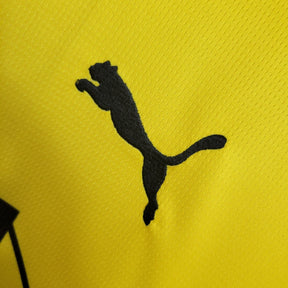 Camisa Borussia Dortmund Home 2023/24 - Puma Torcedor Masculina - Amarela/Preta