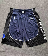 Short NBA Dallas Mavericks Statement Edition Azul e Preto