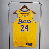 Regata NBA Los Angeles Lakers Icon Edition Kobe Bryant 24 Amarela