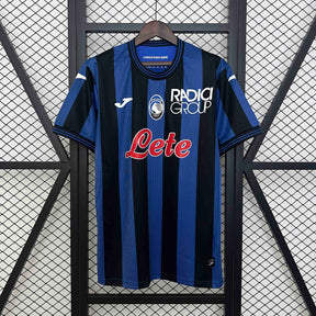 Camisa Atalanta Home 2024/25 - Joma Torcedor Masculina - Azul/Preta