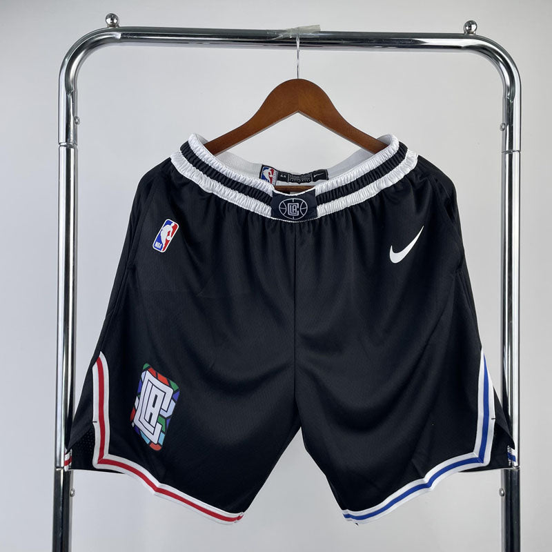 Short NBA Los Angeles Clippers City Edition 22/23 Preto