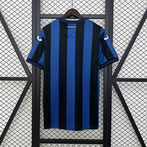 Camisa Atalanta Home 2024/25 - Joma Torcedor Masculina - Azul/Preta