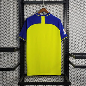 Camisa Al-Nassr Home 2022/23 - Duneus Torcedor Masculina - Amarela/Azul