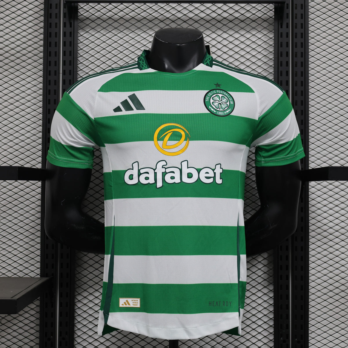 Camisa Celtic Home 2024/25 - Adidas Jogador Masculina - Verde/Branca