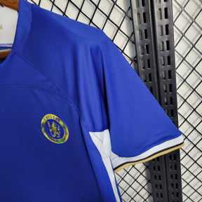 Camisa Chelsea Home 2023/24 - Nike Torcedor Masculina - Azul/Branca