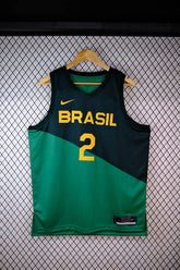 Regata Seleção Brasileira Basquete 23/24 Verde