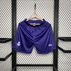 Shorts Real Madrid Edição Especial 2024/25 - Y3 Torcedor Masculina - Roxa/Branca