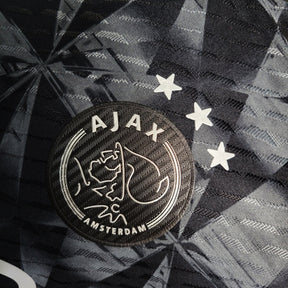 Camisa Ajax Third 2023/24 - Adidas Jogador Masculina - Preta/Branca