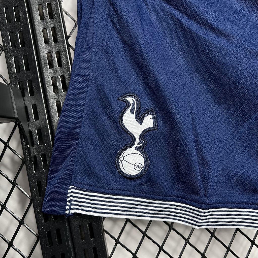 Shorts Tottenham Home 2024/25 - Nike Torcedor Masculina - Azul/Branca