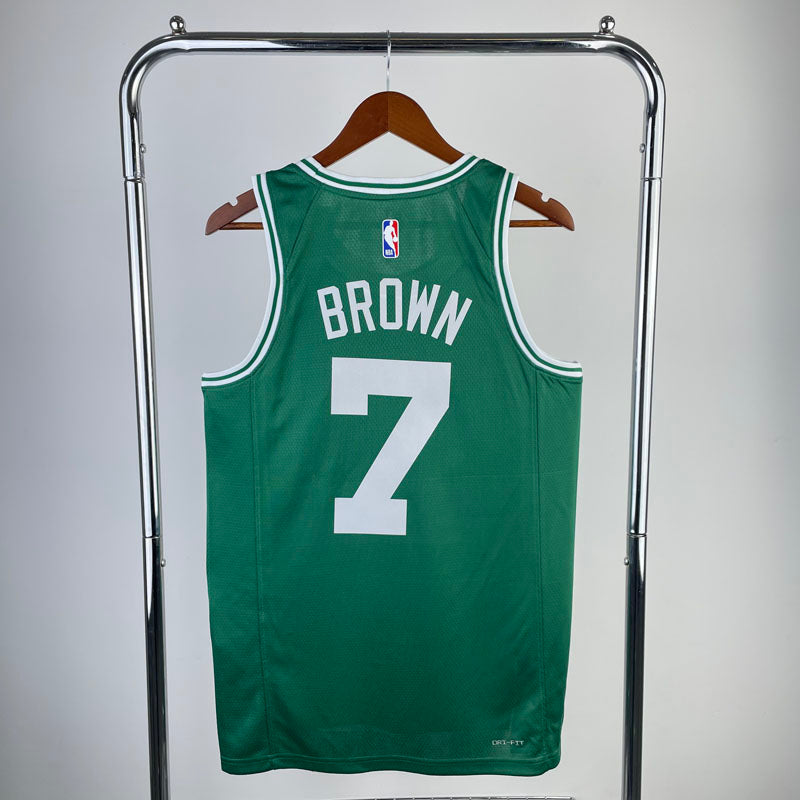 Regata NBA Boston Celtics Icon Edition 23/24 Jaylen Brown Verde