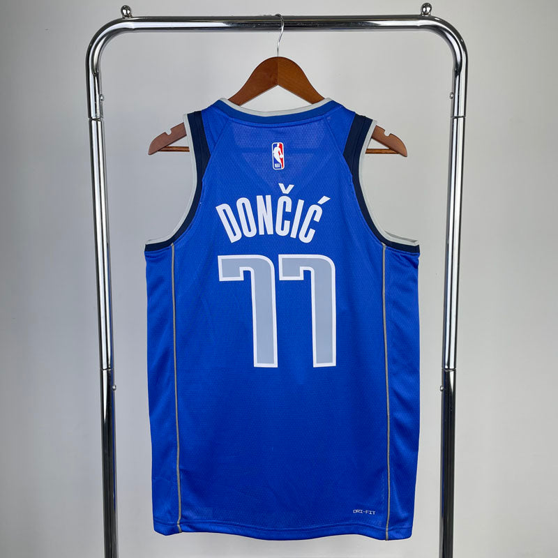 Regata NBA Dallas Mavericks Icon Edition 23/24 Luka Doncic Azul