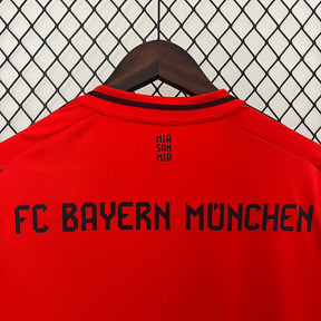 Camisa Bayern de Munique Home 2024/25 - Adidas Torcedor Masculina - Vermelha/Preta