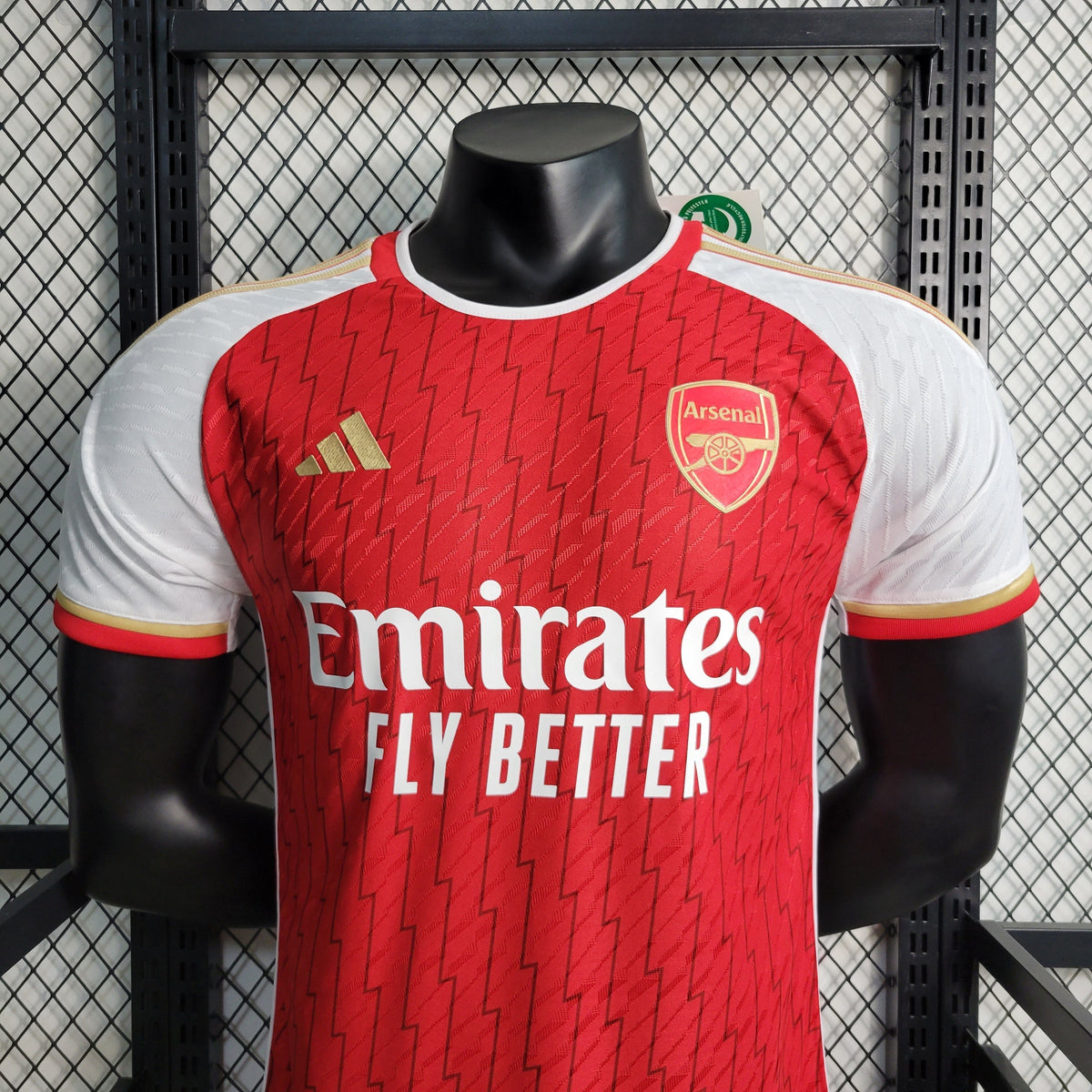 Camisa Arsenal Home 2023/24 - Adidas Jogador Masculina - Vermelha/Branca