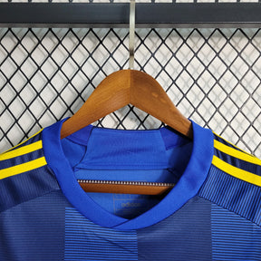 Camisa Boca Juniors Home 2023/24 - Adidas Torcedor Masculina - Azul/Amarela