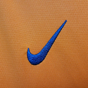 Camisa Barcelona Away 2006/07 - Nike Retrô Masculina - Laranja/Azul