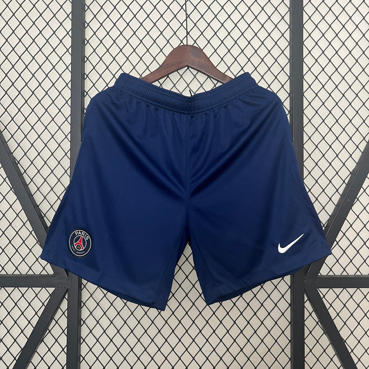 Shorts PSG Home 2024/25 - Nike Torcedor Masculina - Azul